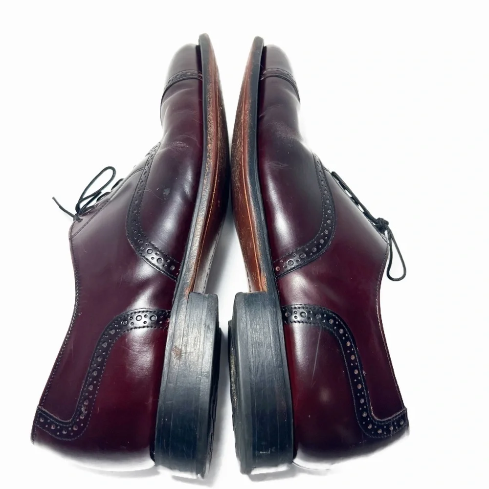 Bostonian Cherry Brown Oxfords Men’s size 12